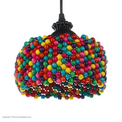 لوستر بافتنی مدل مکرومه کد 002