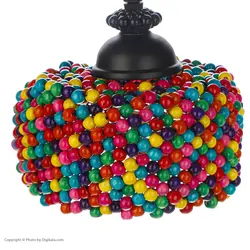 لوستر بافتنی مدل مکرومه کد 002