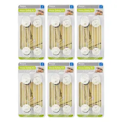 قفل درب کابینت مدل Home Safety Kit شش بسته 4 عددی