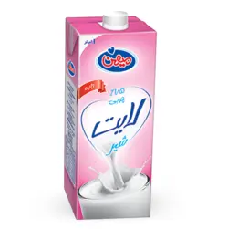 شیر لایت استریل کم چرب میهن - 1 لیتر