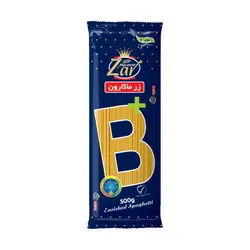 ماکارونی حاوی ویتامین B زرماکارون قطر 1/5 - 500 گرم