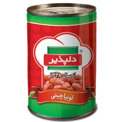 کنسرو لوبیا چیتی دلپذیر - 420 گرم