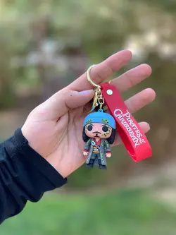 جاکلیدی سیلیکونی مدل دزدان دریایی کارائیب (جک اسپارو)