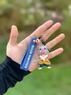 جاکلیدی سیلیکونی مدل انیمه شیطان کش (اینوسکه)