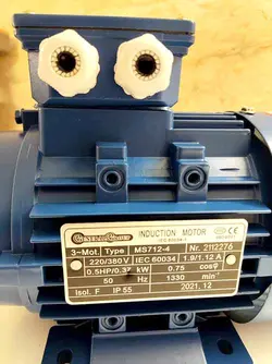 الکتروموتور 0.5 اسب سه فاز 1400 دور - General group