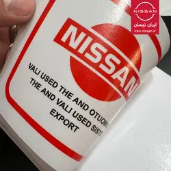آرم برچسبی نیسان شیشه