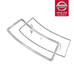 نوار شیشه جلو زه خور پاترول نیسان موتور