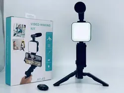 کیت فیلمبرداری با میکروفن مدل VIDEO-MAKING KIT AY-49