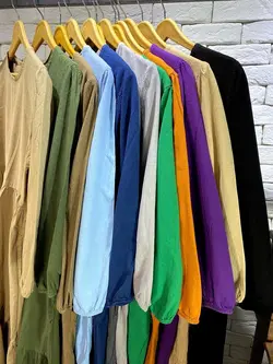 پیراهن دریا جدید 1077 - پوشاک دخترانه سون