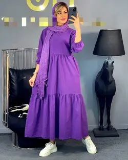 پیراهن دریا جدید 1077 - پوشاک دخترانه سون