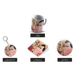 ست اکسسوری نماد ماه آذر