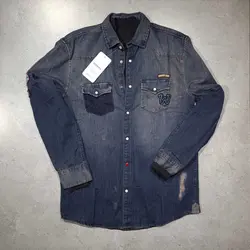 پیراهن جین مردانه BERSHKA