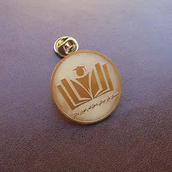 بج سینه-سنجاقی-مگنتی (طلایی-نقره ای)-مات و براق