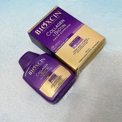 🟣شامپو حجم دهنده کلاژن و بیوتین Bioxcin