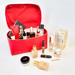 کیف آرایشی Train Case Red استی لادر