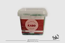 قیمت و خرید خمیرفوندانت سبز کارو (مناسب تمرین) + ارسال رایگان | فروشگاه لوازم قنادی خوشه
