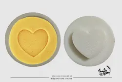 مهر و کاتر پلاستیکی 4سانت قلب نیکا کد216