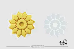 مهر و کاتر پلاستیکی 5سانت سنتی کد247