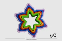 کاتر برش دالبر رنگی طرح برف