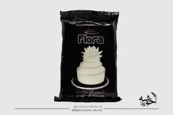 خمیر فوندانت سفید 200 گرمی فلورا