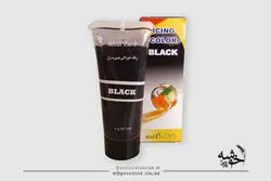 رنگ ژله ای مشکی خط زرد