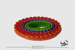 کاتر برش دالبر رنگی طرح بیضی