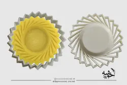 مهر و کاتر پلاستیکی 5سانت خورشید کد273