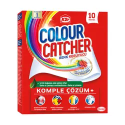 دستمال ضد رنگ ماشین لباسشویی  Colour Catcher بسته 10 عددی ساخت ترکیه