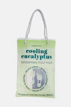 پد سم زدای بدن  اکالیپتوس Detoxifying foot pads ( کف پا چسبانده می شوند )  بسته 5 عددی