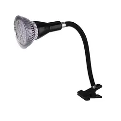 لامپ رشد گیاه ۱۲ وات ~ ۳۶wl لنزدار با پایه خرطومی فول اسپکتروم