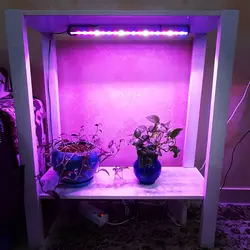 وال واشر LED رشد گیاه ۱۸ وات ~ ۵۴wl فول اسپکتروم