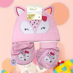 ست کلاه و جوراب نخی نوزاد cribmates