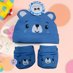 ست کلاه و جوراب نخی نوزاد cribmates