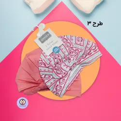 کلاه نخی فانتزی دو عددی نوزاد AIFEIER Head Wraps