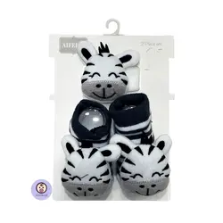 مچ بند و پاپوش جغجغه دار نوزاد AIFEIER