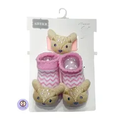 مچ بند و پاپوش جغجغه دار نوزاد AIFEIER