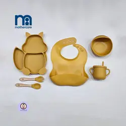 ست ظرف غذا خوری سیلیکونی 6 تکه مادرکر MotherCare