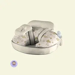بالش شیردهی C شکل رزبرن طرح ‌Teddy Bear