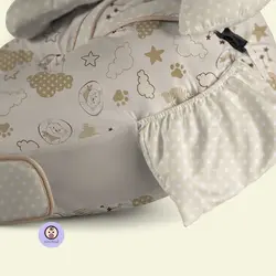 بالش شیردهی C شکل رزبرن طرح ‌Teddy Bear