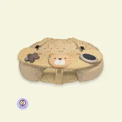 بالش شیردهی C شکل رزبرن طرح ‌Bear & Kite