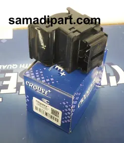 کلید شیشه بالابر دو پل جلو (اتو)  پارس و پژو جدید و SLX نور سفید کروز