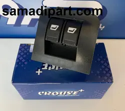 کلید شیشه بالابر 2 پل عقب رانا با قاب کروز