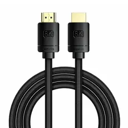 کابل HDMI بیسوس 2 متری Baseus High Definition Series 8K HDMI 2.1 Cable CAKGQ-K01