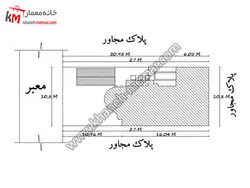 خانه دوبلکس با نمای نئوکلاسیک و ابعاد 27×10/80