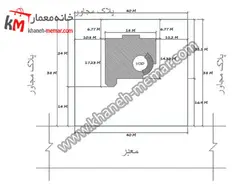 ساختمان یک طبقه ویلایی 40×38