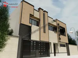 نقشه منزل ویلایی 23.15×11