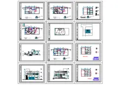 نقشه منزل ویلایی 23.15×11