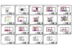 نقشه منزل مسکونی 24.5×12