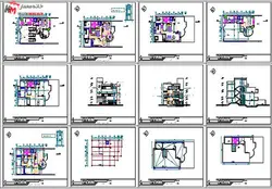 طراحی ساختمان 170 متری 24×12.5