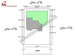 ساختمان دوبلکس 400 متری چهار خوابه با نمای نیوکلاسیک فوق العاده زیبا 21×29.7